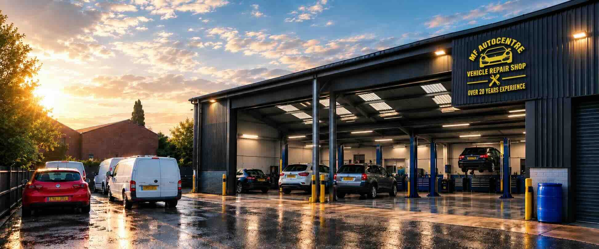 MF Autocentre garage, MOT and car servicing in Walsall